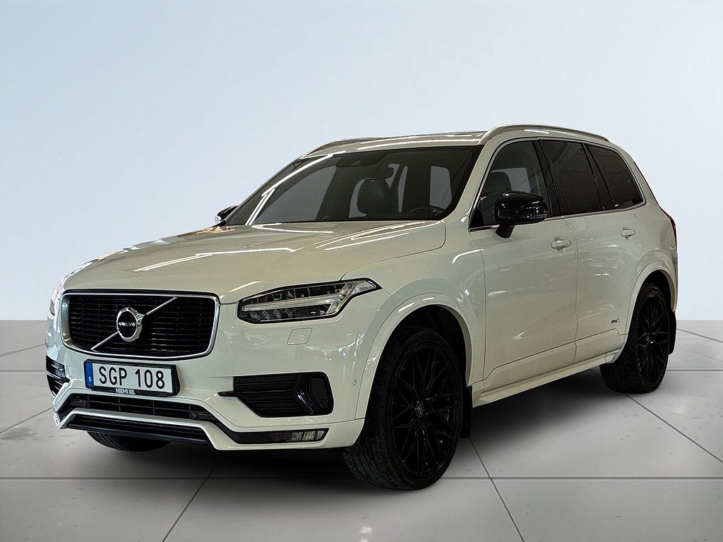 Volvo XC90 7-seater D5 AWD R-Design Drag B&W-ljud Kamera Pano S&V