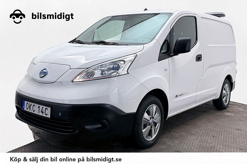 Nissan e-NV200 Skåp 40 kWh Inredd Navi Kamera Rattvärme MOMS