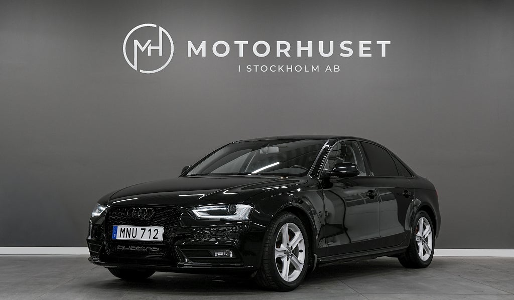 Audi A4 Sedan 2.0 TDI Quattro 150hk Farthållare Facelift 