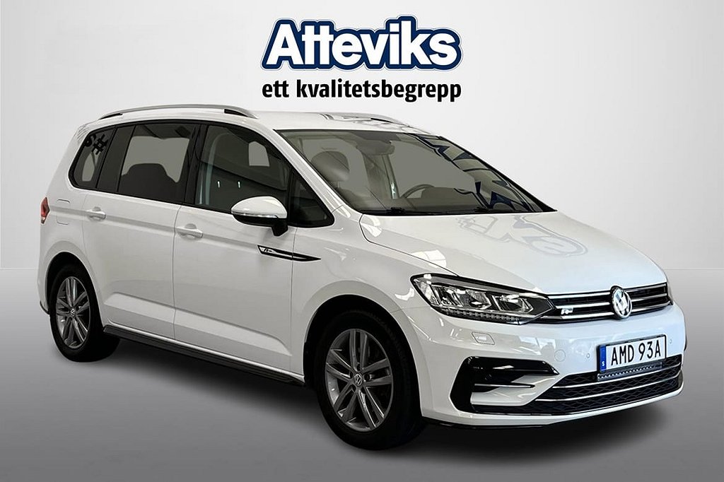 Volkswagen Touran 2.0 TDI 150hk R-Line *Drag / Backkamera / P.V*