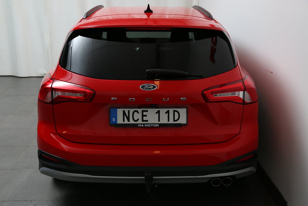 Ford Focus Active 1,0 EcoBoost 125hk Active Kombi Kamera Dragkrok 2020