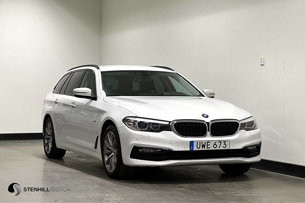 BMW 520 d Touring Steptronic Sport line Skinn D-Värm Drag