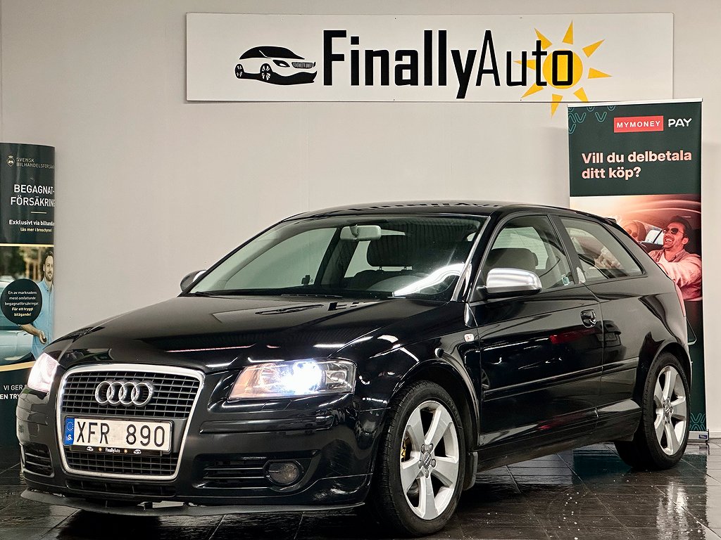 Audi A3 2.0 TFSI S-Line. S Tronic. (UNIK). NYSERVAD