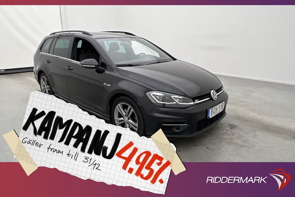 Volkswagen Golf SC 1.5 TSI 150hk R-Line Kamera  4,95% Ränta