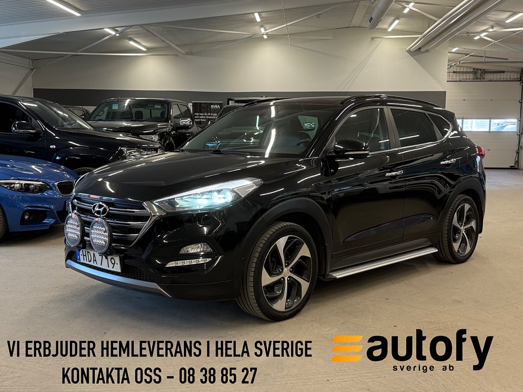 Hyundai Tucson 1.6 T-GDI AWD DCT PREMIUM PANO M-VÄRM KEYLESS SKINN