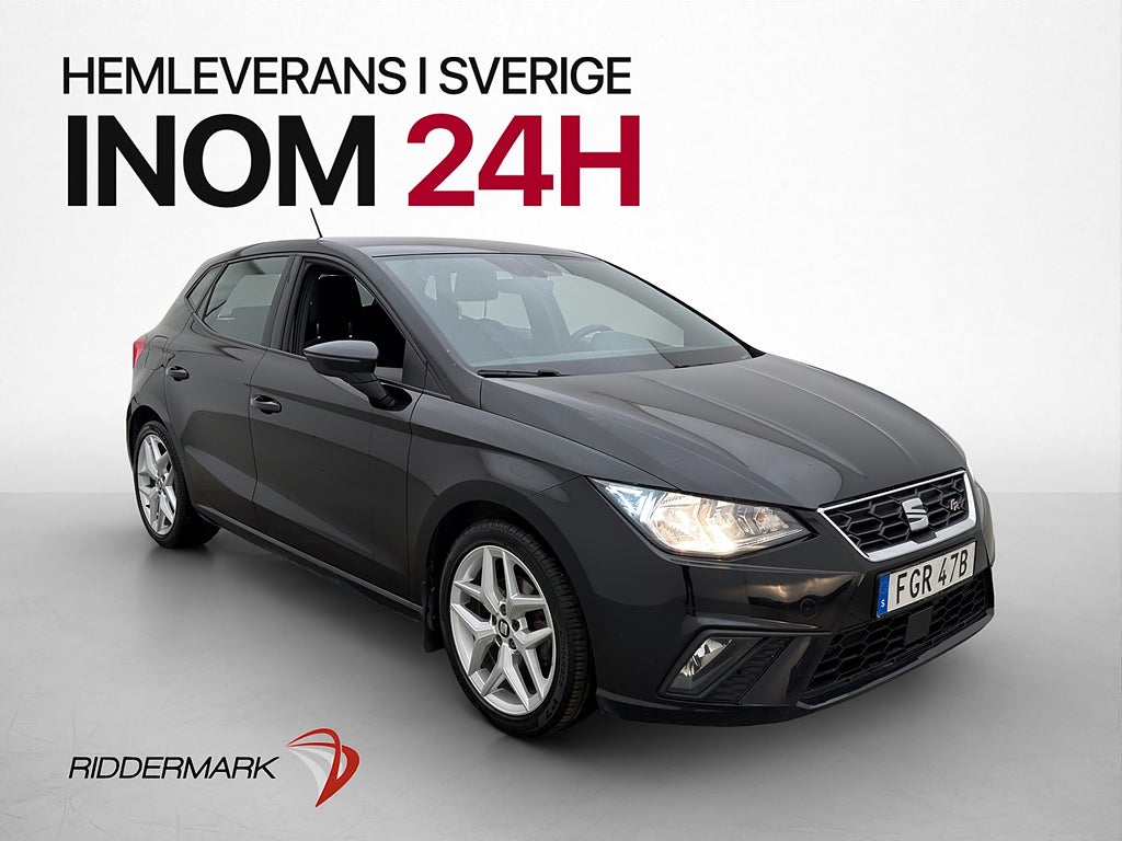 Seat Ibiza 1.0 TSI 110hk FR Cockpit CarPlay P-Sensorer MOMS