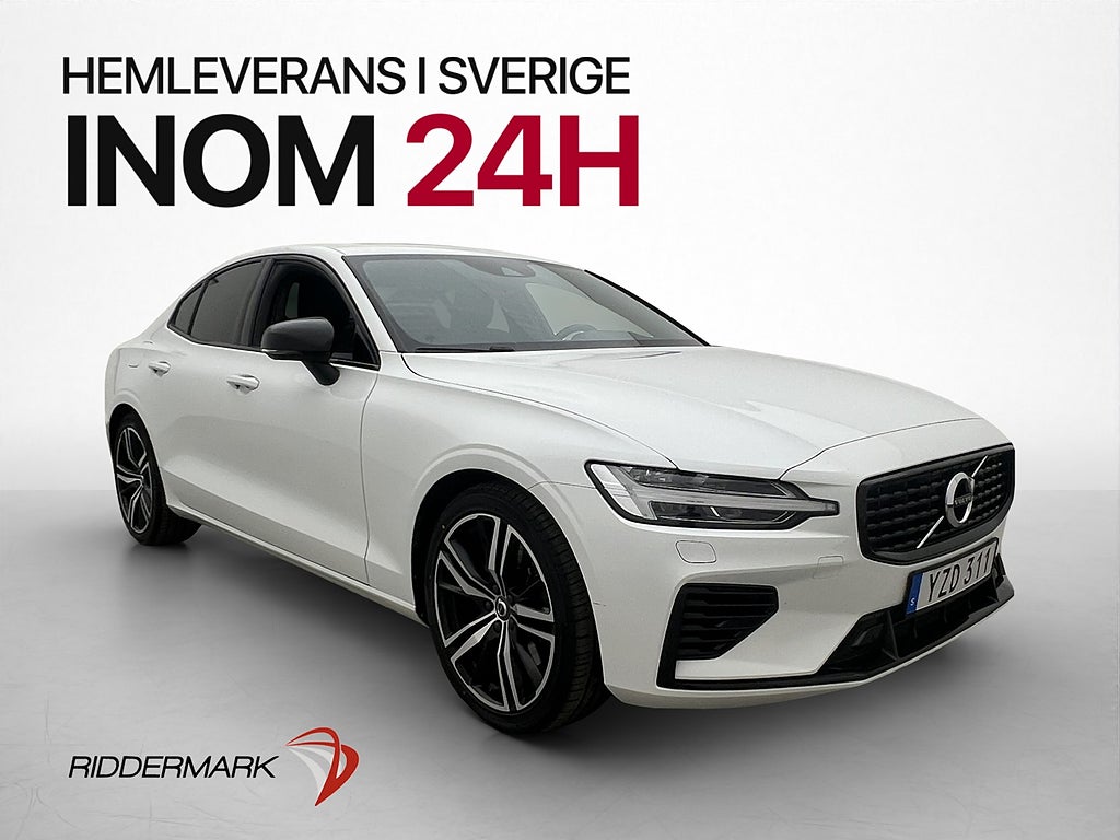Volvo S60 T8 AWD R-Design H/K Pano Kamera Navi BLIS Carplay