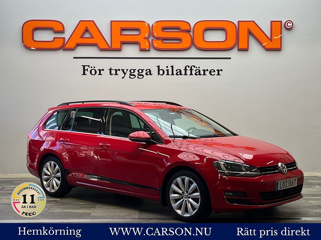 Volkswagen Golf Sportscombi 2.0 TDI Massage Navi D-Värmare