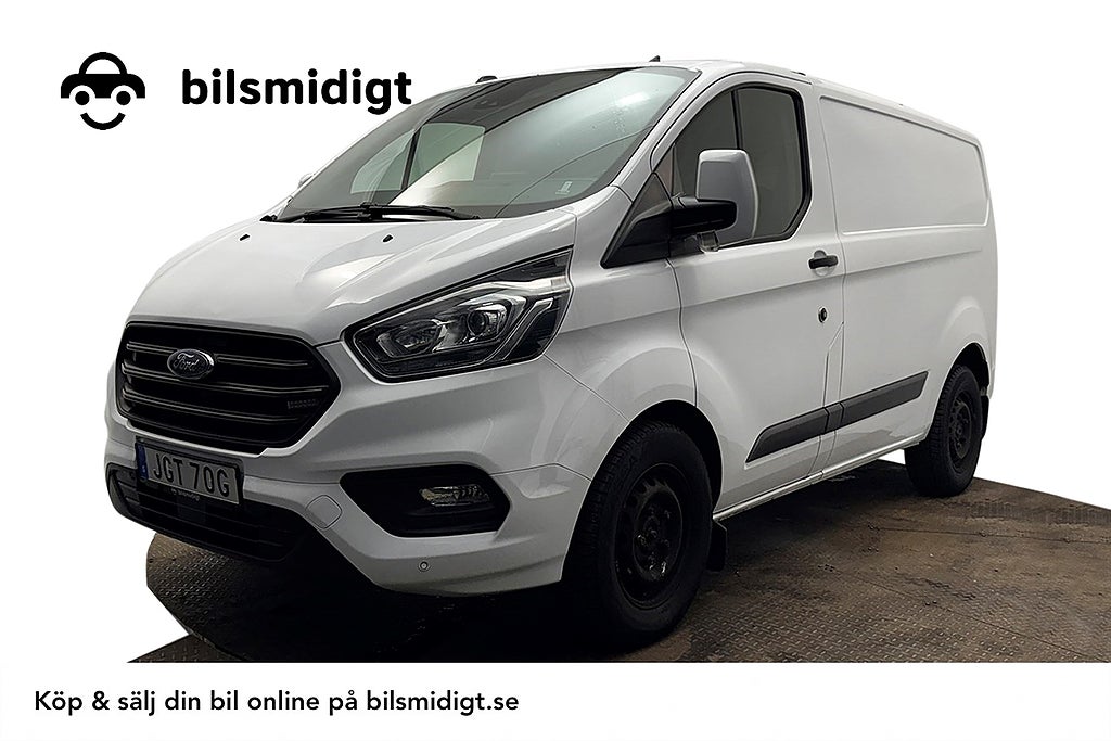 Ford Transit Custom 280 2.0 Aut L1 Drag Inredd Kamera 3sits MOMS 130hk
