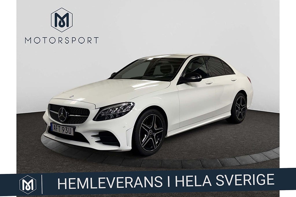 Mercedes-Benz C 200 d Aut AMG sport Värmare Kamera