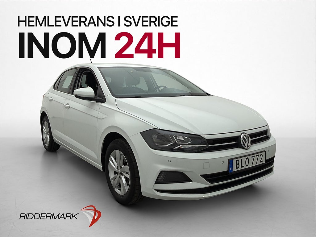 Volkswagen Polo 1.0 TSI Base Sensorer Blutooth Två-Brukare