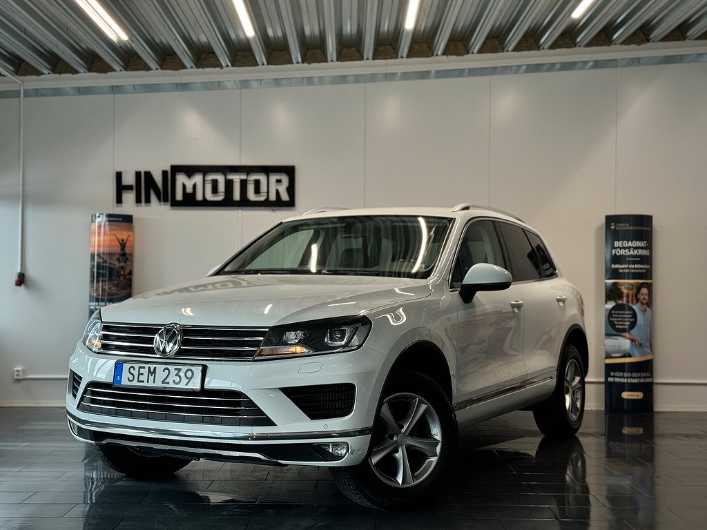 Volkswagen Touareg 3.0 V6 TDI BMT 4Motion|Drag|Helskinn|Värm