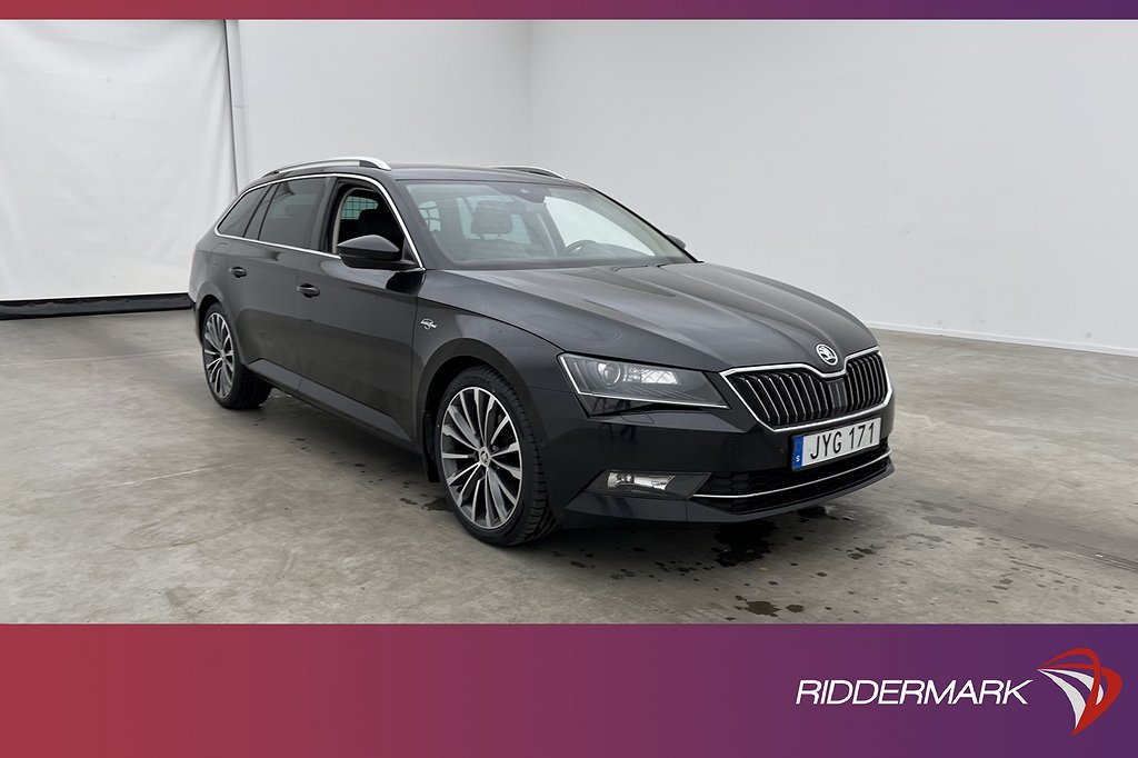 Skoda Superb TDI 4x4 190hk L&K Canton Skinn Sensorer Drag