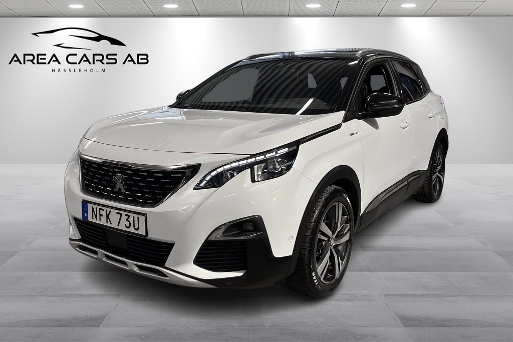 Peugeot 3008 GT HYBRID4 EAT,/Panorama/Drag/Värmare/MOMS
