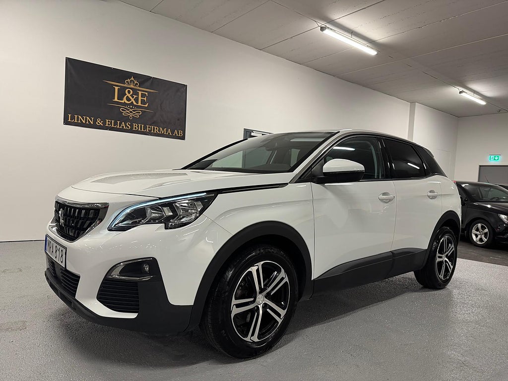 Peugeot 3008 PureTech 130 EAT Active 1ÅRSGARANTI/CARPLAY/BT/GARANTI 