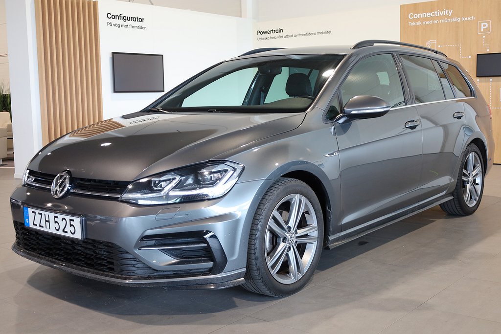 Volkswagen Golf 1,5 TSI 150hk R-Line Sportscombi Dragkrok 2019