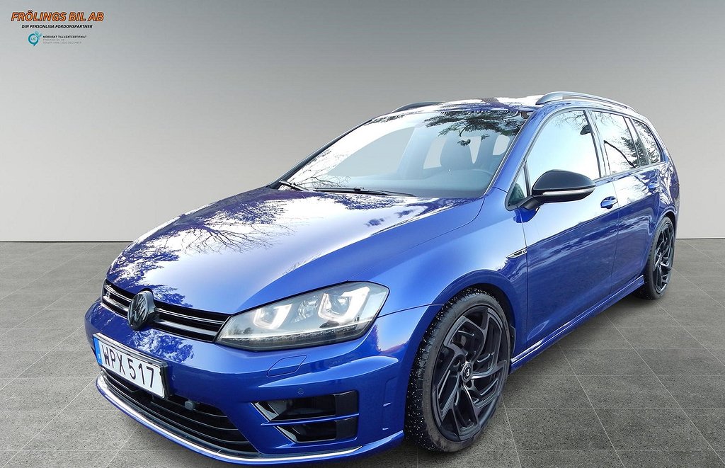 Volkswagen Golf R Kombi 4M PANO DCC KAMERA M-VÄRMARE LÄDER 