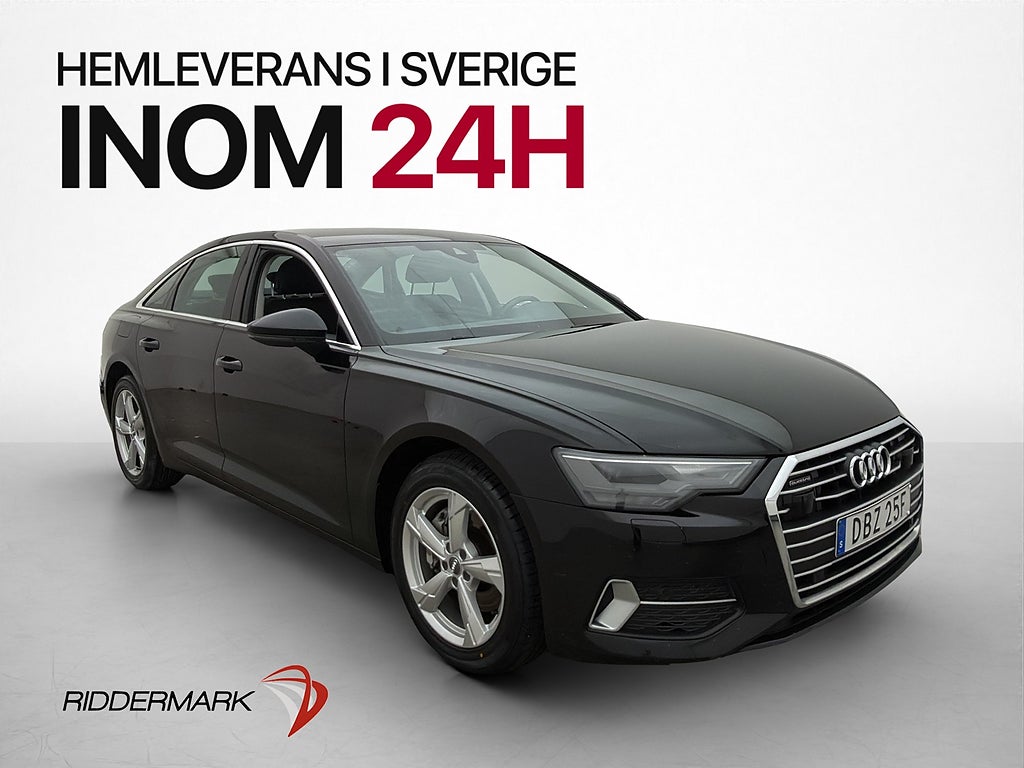 Audi A6 45 TFSI Quattro 245hk Drag Adapt Navi CarPlay