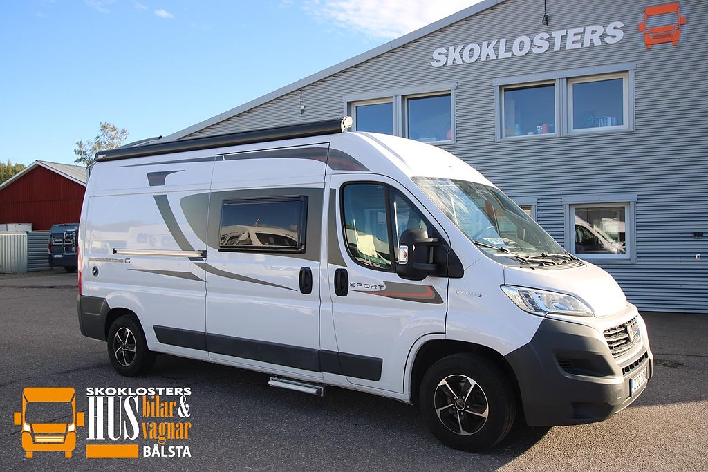 Roller Team LIVINGSTONE 6 SPORT Dragkrok Långbäddar Dieselvärmare Automat 