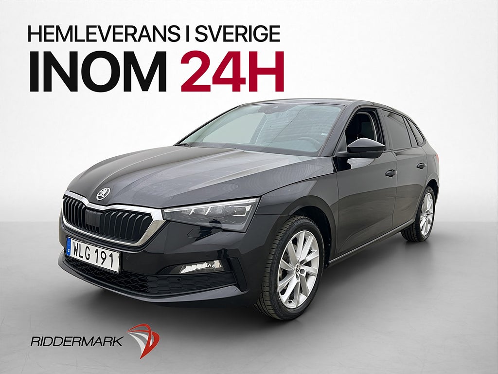 Skoda Scala 1.0 TSI DSG 110hk Style CarPlay Adaptiv 1-Ägare
