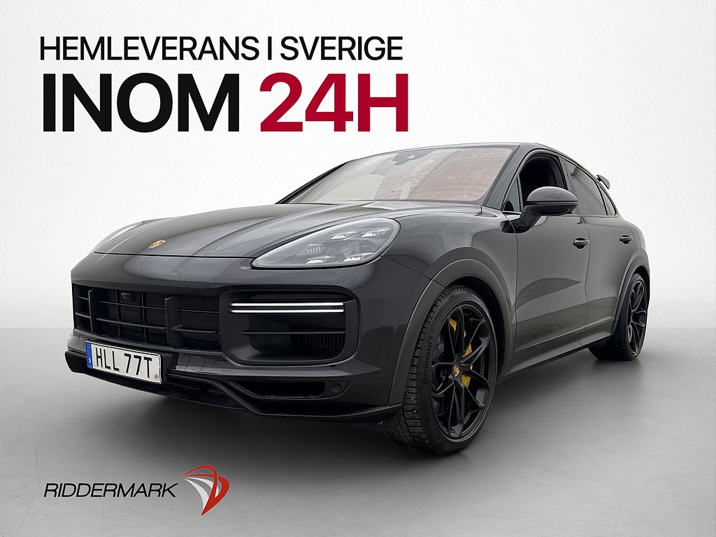 Porsche Cayenne Turbo GT 640hk Chrono Burmester PASM Sv-Såld
