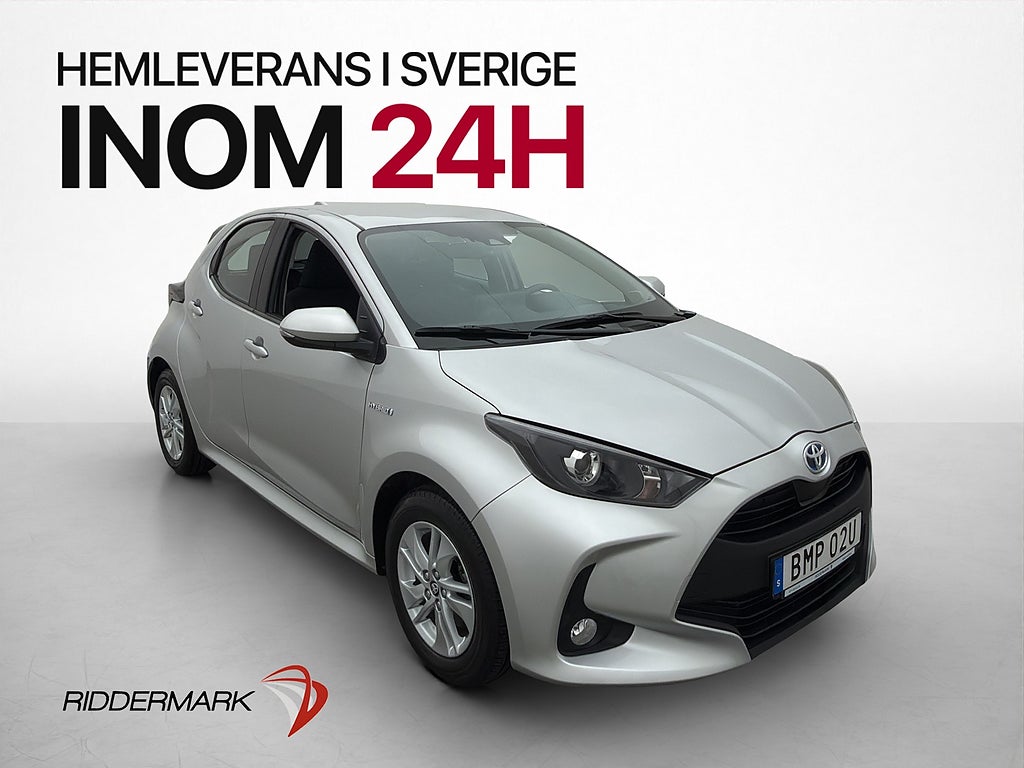 Toyota Yaris Hybrid 116hk Active Kamera  Bluetooth Carplay