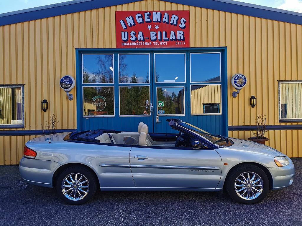 Chrysler Sebring Convertible 2.7 V6 Automatic, 4-trins, 203ps, 2001