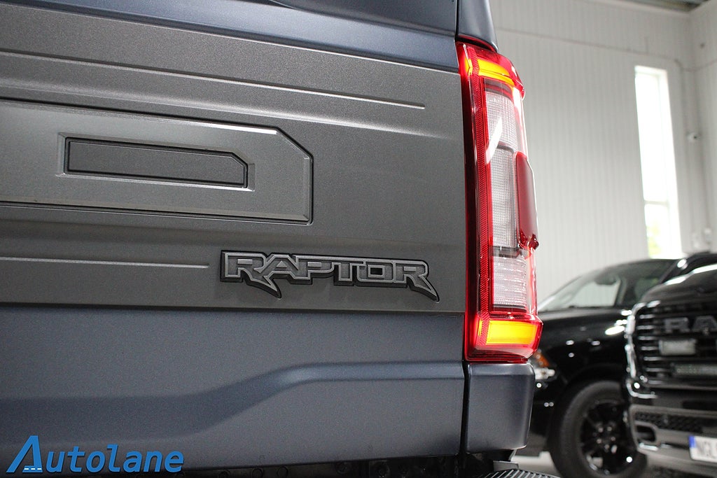 Ford F-150 Raptor 456hk Pano,B&O,Bedslide,360°,Drag,GPS,Carplay