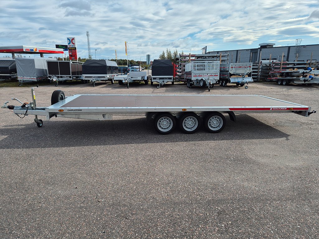 GAR Temared Carplatform 6021/3 3500kg  13" hjul