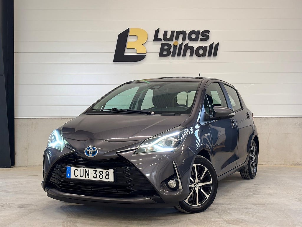 Toyota Yaris Hybrid e-CVT Touch & Go Edition Euro 6/Ny Besiktad/2Äga