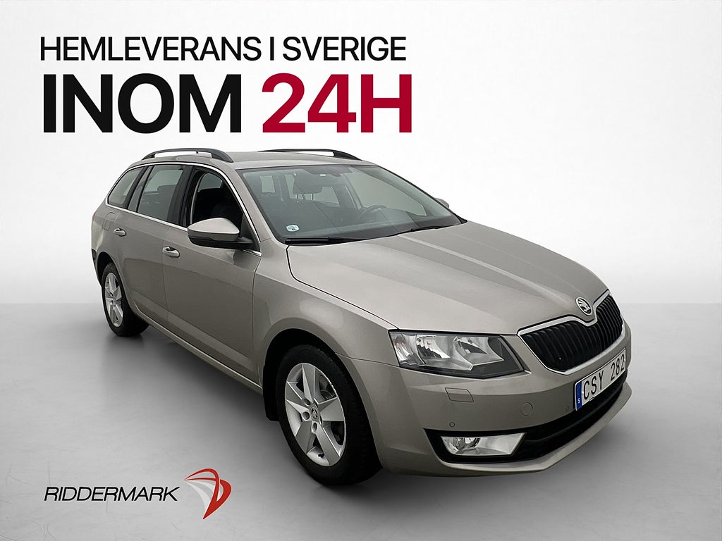 Skoda Octavia 1.6 TDI Ambition Värmare Drag Två-Brukare