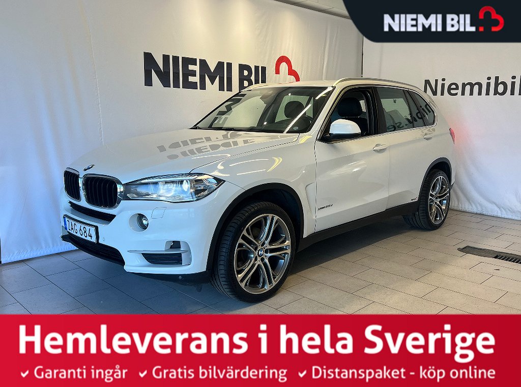 BMW X5 xDrive25d/Dvärm/Rattvärme/Psens/Drag/Skinnklädsel/S&V