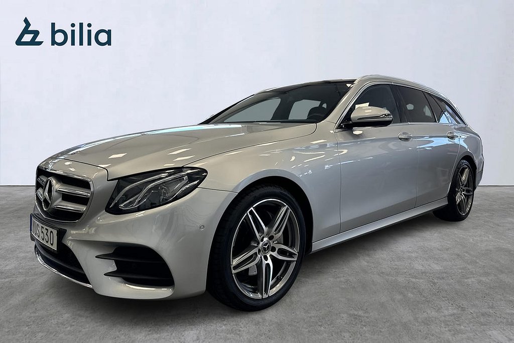 Mercedes-Benz E 220 T d RÄNTA 3,95% /AMG/Panorama/Dragkrok/Värmare