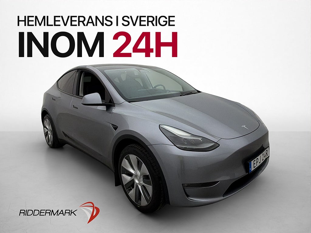 Tesla Model Y Long Range AWD Moms Drag Pano 1 Brukare Skinn