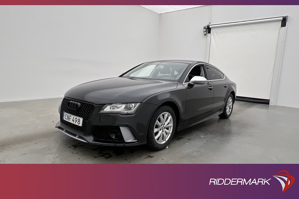 Audi A7 Sportback 3.0 V6 204hk S-Line Navi Skinn 4-Zons