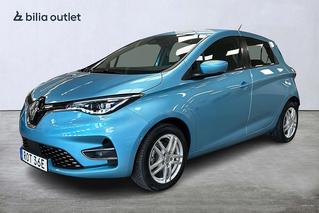 Renault Zoe R135 52 kWh Friköpt Batteri Nyservad B-kamera Navi