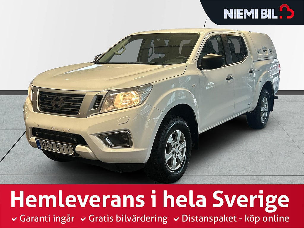 Nissan Navara Dubbelhytt 2.3 dCi 4WD Kåpa/Motorvärmare/Ledramp