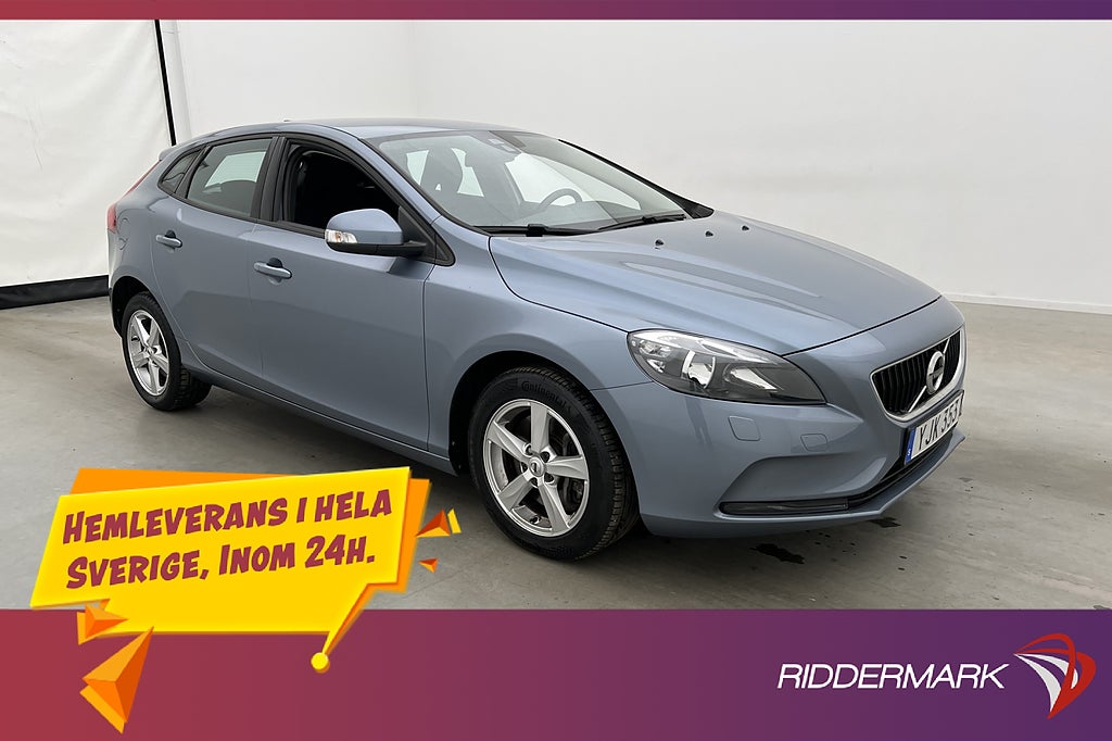 Volvo V40 T2 122hk P-Värmare Bluetooth 0.55l/mil