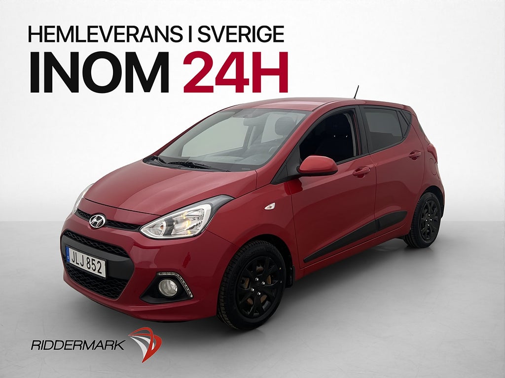 Hyundai i10 ComfortPlus Rattvärme Förbr-0,47l/mil ISOFIX