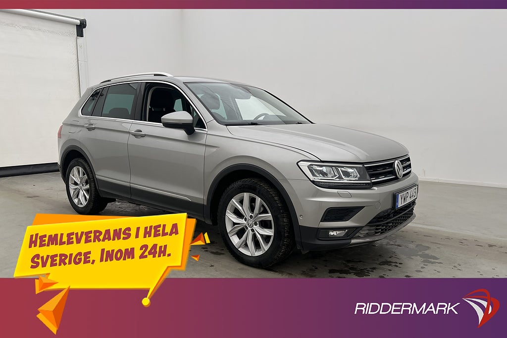 Volkswagen Tiguan 4Motion D-Värmare Kamera CarPlay Drag