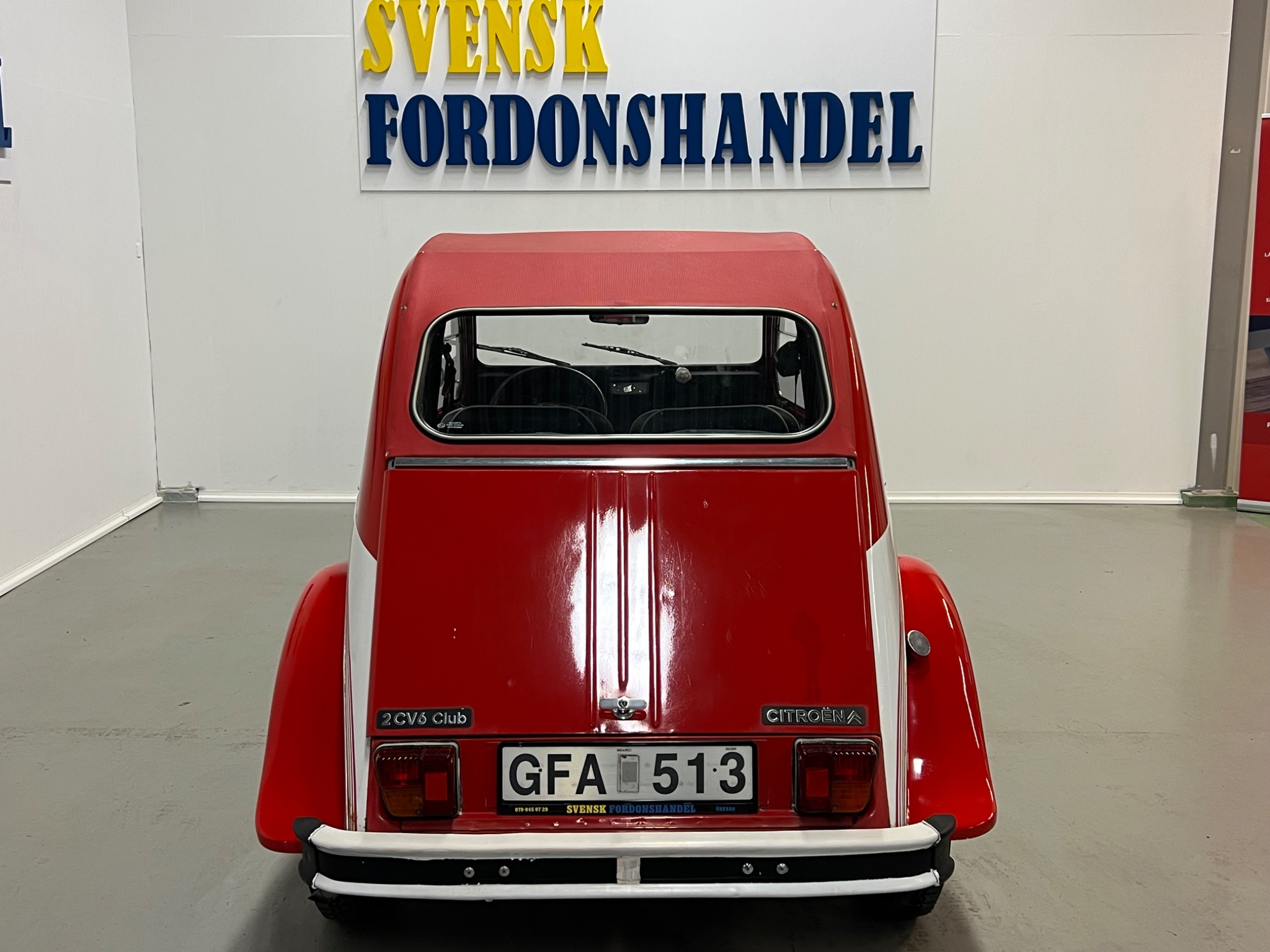 Citroen 2CV 2CV6 Club 0.6 H2 Svensksåld 1971, photo 7/10