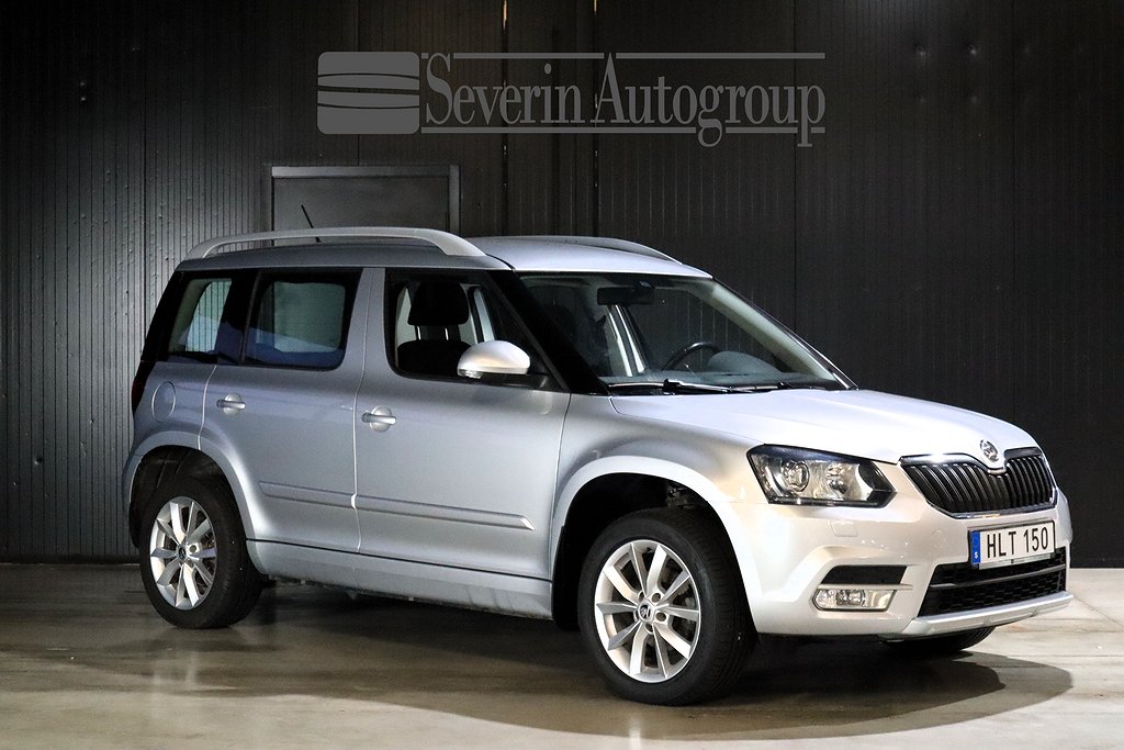 Skoda Yeti 2.0 TDI 4x4 6-vxl Drag Motorvärmare