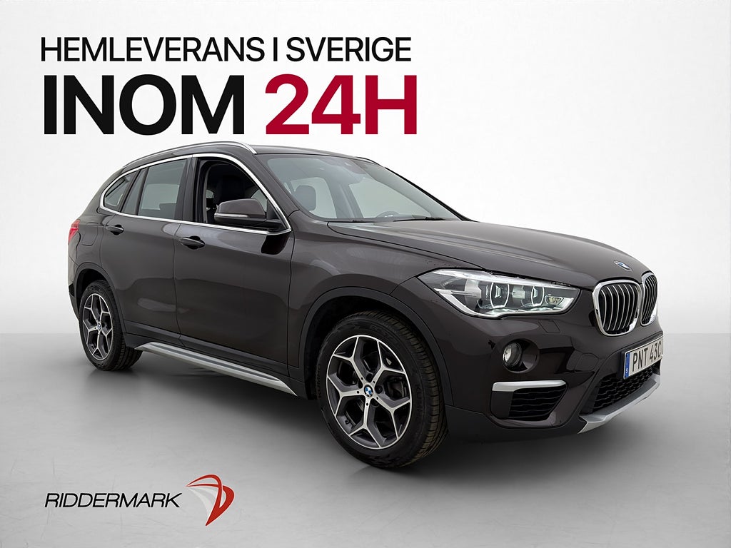 BMW X1 xDrive18d 150hk xLine M värm Navi P-sensorer HUD