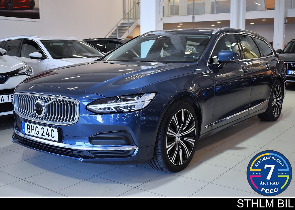 Volvo V90 B4 AWD Inscription Google Värm H/K Drag 4.95% RÄNTA Moms