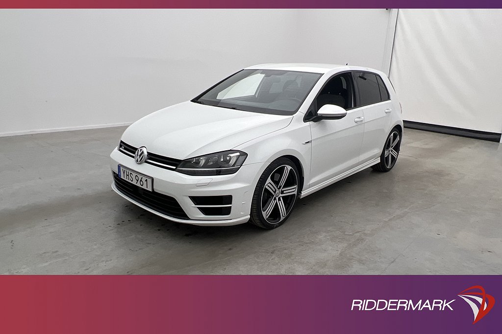 Volkswagen Golf R 4Motion 300hk Dynaudio M&K-Värmare Kamera