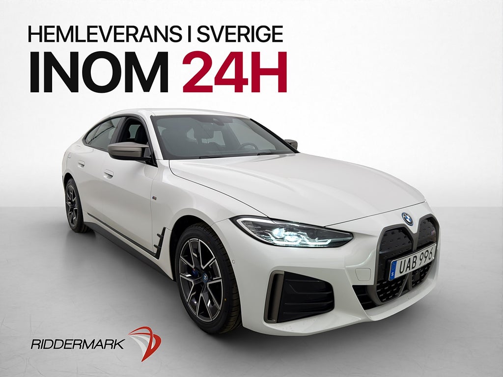 BMW i4 M50 xDrive Gran Coupé 544hk B-Kamera Moms Navi HiFi