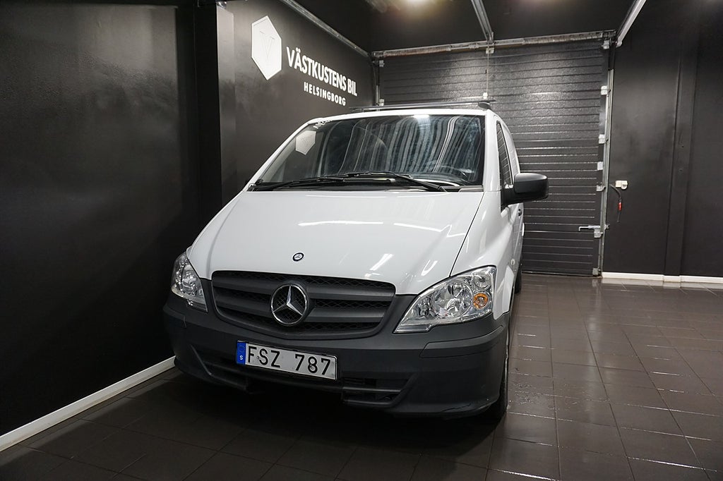 Mercedes-Benz Vito 110 CDI 2.8t M-Värm, Låg Mil, 3 Sits 95hk