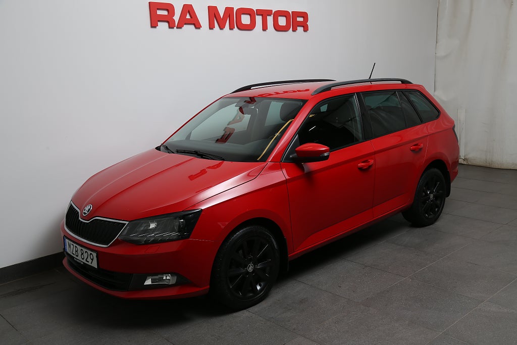 Skoda Fabia 1,2 TSI Style 90hk Kombi Motorvärmare 2016