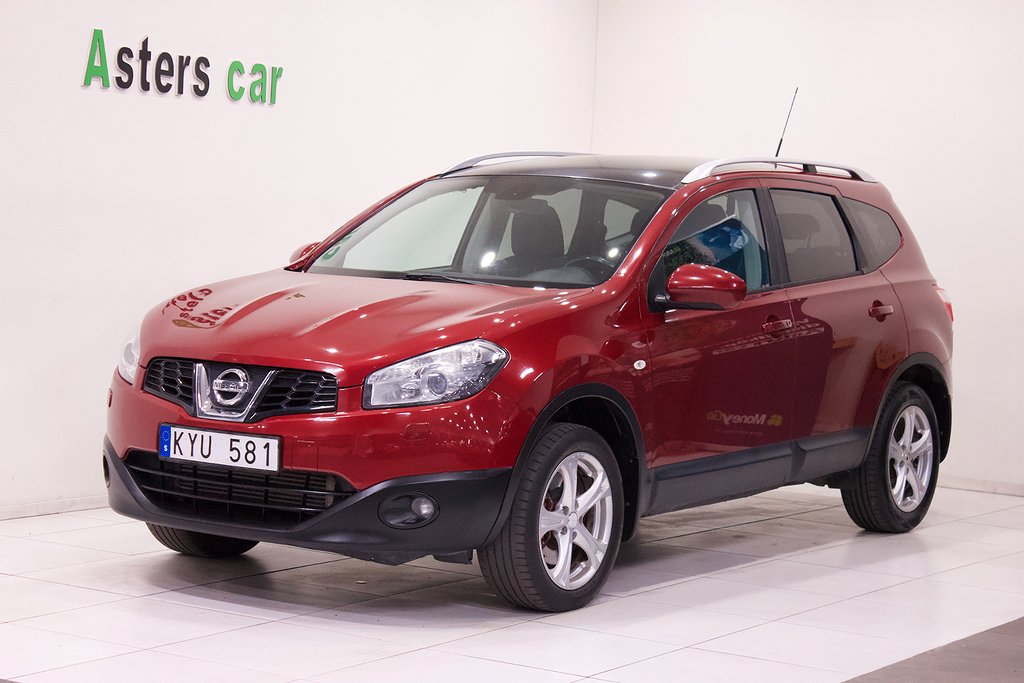 Nissan Qashqai+2 2.0 dCi Ny besikt Navi Drag 7 sits 150hk