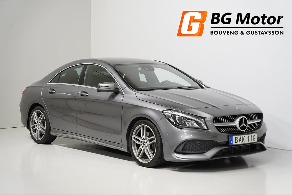 Mercedes-Benz CLA 200 156HK AMG Lågmil B-kamera 1,99% Ränta